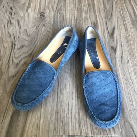 Vaneli suede quilted loafers slip on Shoes - Picture 1 of 6